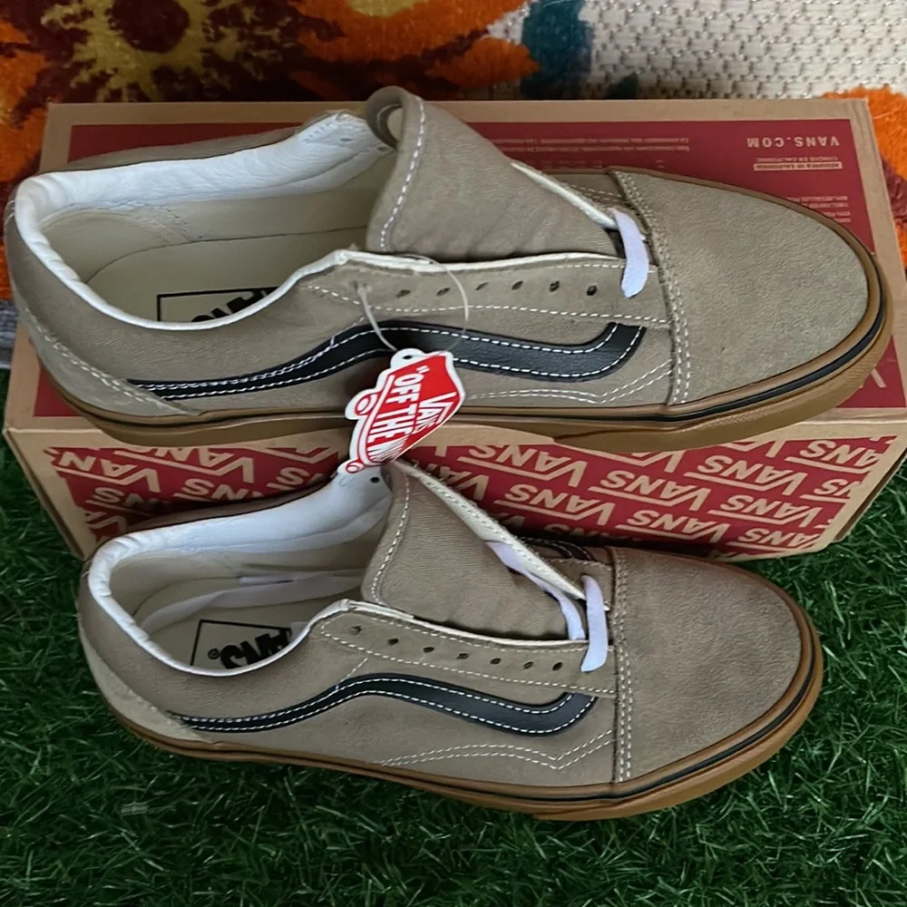 Vans Old School Gum Timber Wolf/Black WMNS sneakers - Picture 3 of 16